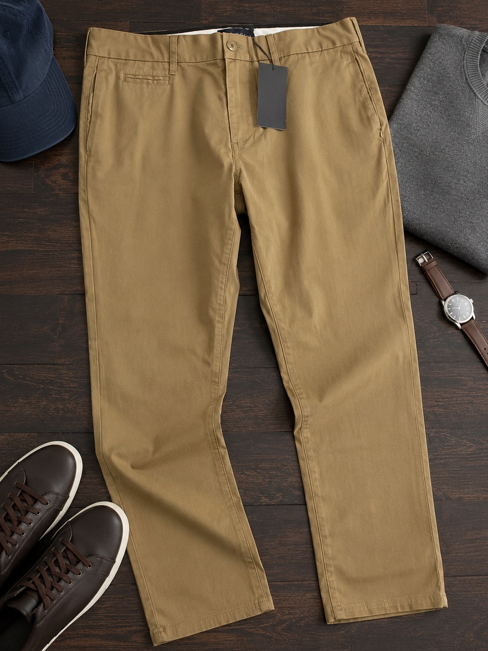 Five Four Regan Men’s Straight Khaki Pants Size 34 NWT